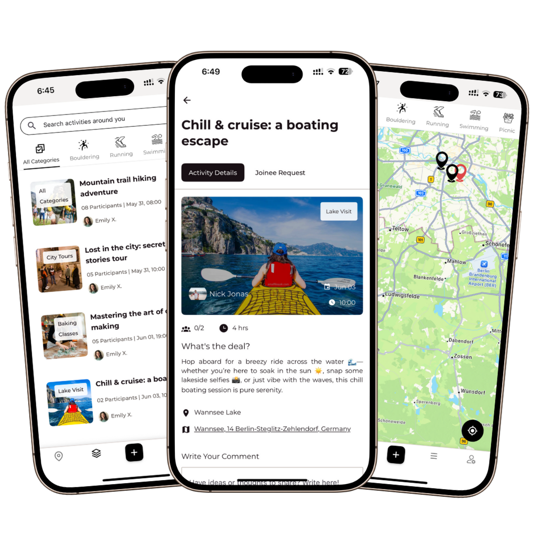 App preview on phones